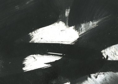 Soyut mürekkep arkaplanı. Mermer tarzı. Siyah ve beyaz boya dokusu. Ağ ve oyun tasarımı için duvar kağıdı. Grunge çamur sanatı. Makro alçı macunu görüntüsü. Boyalı alçının kara lekesi.