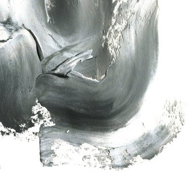 Soyut mürekkep arkaplanı. Mermer tarzı. Siyah ve beyaz boya dokusu. Ağ ve oyun tasarımı için duvar kağıdı. Grunge çamur sanatı. Makro alçı macunu görüntüsü. Boyalı alçının kara lekesi.