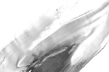 Soyut mürekkep arkaplanı. Mermer tarzı. Siyah ve beyaz boya dokusu. Ağ ve oyun tasarımı için duvar kağıdı. Grunge çamur sanatı. Makro alçı macunu görüntüsü. Boyalı alçının kara lekesi.