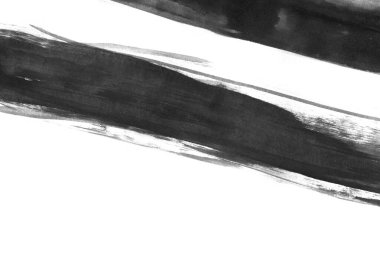 Soyut mürekkep arkaplanı. Mermer tarzı. Beyaz kağıda siyah boya dokusu. Ağ ve oyun tasarımı için duvar kağıdı. Grunge çamur sanatı. Kalem suyunun makro resmi. Koyu Smear