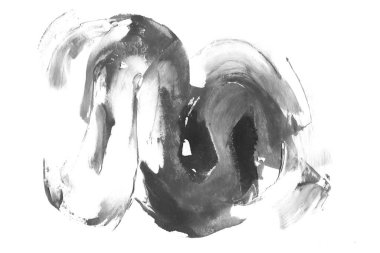 Soyut mürekkep arkaplanı. Mermer tarzı. Siyah ve beyaz boya dokusu. Ağ ve oyun tasarımı için duvar kağıdı. Grunge çamur sanatı. Makro alçı macunu görüntüsü. Boyalı alçının kara lekesi.