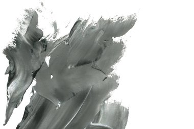 Soyut mürekkep arkaplanı. Mermer tarzı. Siyah ve beyaz boya dokusu. Ağ ve oyun tasarımı için duvar kağıdı. Grunge çamur sanatı. Makro alçı macunu görüntüsü. Boyalı alçının kara lekesi.