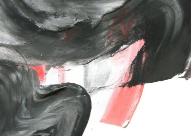 Soyut mürekkep arkaplanı. Mermer tarzı. Siyah ve beyaz boya dokusu. Ağ ve oyun tasarımı için duvar kağıdı. Grunge çamur sanatı. Makro alçı macunu görüntüsü. Boyalı alçının kara lekesi.