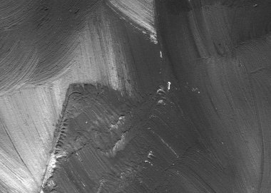 Soyut mürekkep arkaplanı. Mermer tarzı. Siyah ve beyaz boya dokusu. Ağ ve oyun tasarımı için duvar kağıdı. Grunge çamur sanatı. Makro alçı macunu görüntüsü. Boyalı alçının kara lekesi.