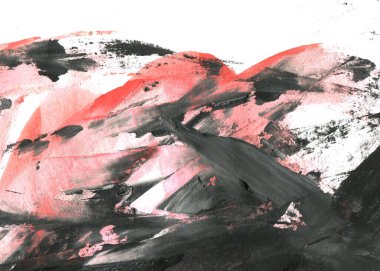 Soyut mürekkep arkaplanı. Mermer tarzı. Siyah ve beyaz boya dokusu. Ağ ve oyun tasarımı için duvar kağıdı. Grunge çamur sanatı. Makro alçı macunu görüntüsü. Boyalı alçının kara lekesi.