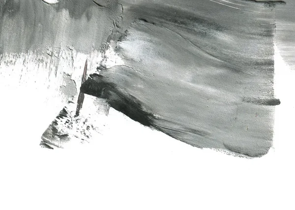 Soyut mürekkep arkaplanı. Mermer tarzı. Siyah ve beyaz boya dokusu. Ağ ve oyun tasarımı için duvar kağıdı. Grunge çamur sanatı. Makro alçı macunu görüntüsü. Boyalı alçının kara lekesi.