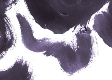 Soyut mürekkep arkaplanı. Mermer tarzı. Siyah ve beyaz boya dokusu. Ağ ve oyun tasarımı için duvar kağıdı. Grunge çamur sanatı. Makro alçı macunu görüntüsü. Boyalı alçının kara lekesi.