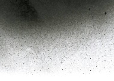 Soyut grafiti arkaplanı. Hava fırçası efektli duvar kâğıdı. Beyaz kağıda siyah akrilik boya dokusu. Dağınık çamur sanatı. Makro sprey boya. El yapımı grunge arka plan