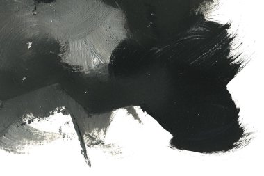 Soyut mürekkep arkaplanı. Mermer tarzı. Siyah ve beyaz boya dokusu. Ağ ve oyun tasarımı için duvar kağıdı. Grunge çamur sanatı. Makro alçı macunu görüntüsü. Boyalı alçının kara lekesi.