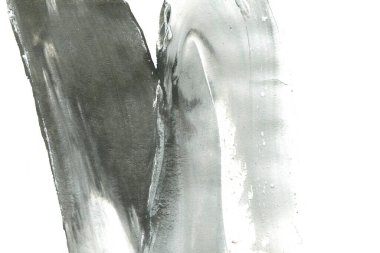 Soyut mürekkep arkaplanı. Mermer tarzı. Siyah ve beyaz boya dokusu. Ağ ve oyun tasarımı için duvar kağıdı. Grunge çamur sanatı. Makro alçı macunu görüntüsü. Boyalı alçının kara lekesi.