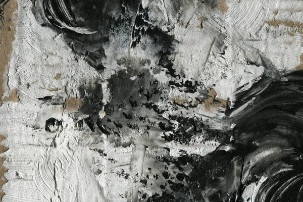 Abstraktní Pozadí Bílá Barva Černá Barva Textury Obrázek Makra — Stock fotografie