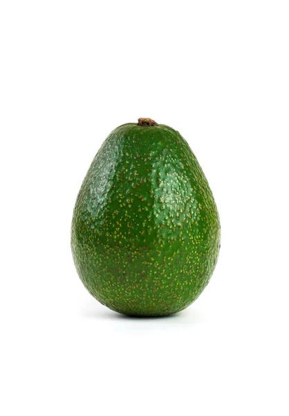 Avocado whole in the skin on a white background. — Stock Photo, Image