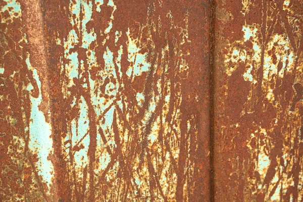 Старый Металл Ржавый Фон Следами Старой Краски Царапин Фон Выдерживается — стоковое фото