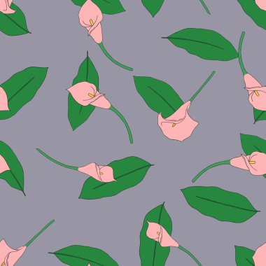 Çizilmiş callas ile Seamless Modeli. 