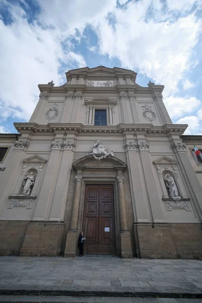 位于意大利佛罗伦萨的圣马可大教堂 高质量的照片 — 图库照片