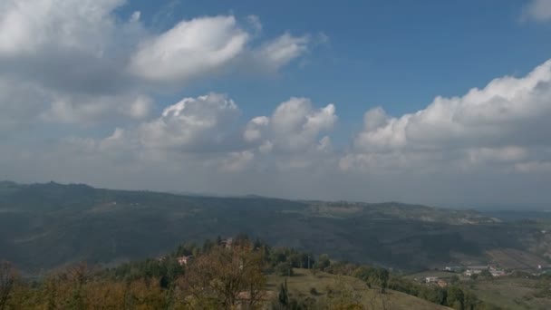 Vista Panoramica Modena Dalle Colline Emiliane Italia Filmati Alta Qualità — Video Stock