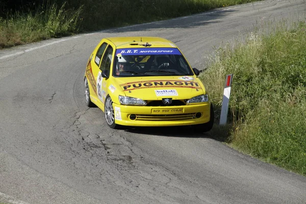 Reggio Emilia Włochy 2010 Rajd Bezpłatnej Imprezy Reggio Apennines Wysokiej — Zdjęcie stockowe