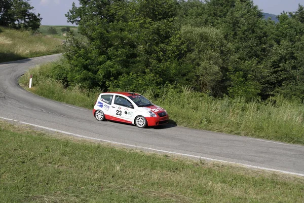 Reggio Emilia Italië 2010 Rally Van Reggio Apennijnen Gratis Evenement — Stockfoto