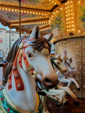 Parlak klasik atlar atlı karınca. Yüksek kalite fotoğraf