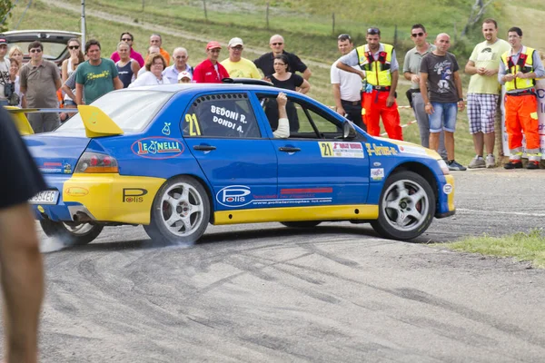 Reggio Emilia Italien 2010 Rally Reggio Apennines Gratis Evenemang Högkvalitativt — Stockfoto