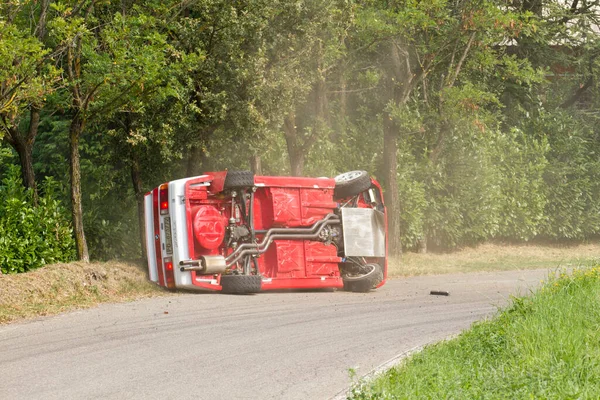 Reggio Emilia Italië 2010 Rally Van Reggio Apennijnen Gratis Evenement — Stockfoto