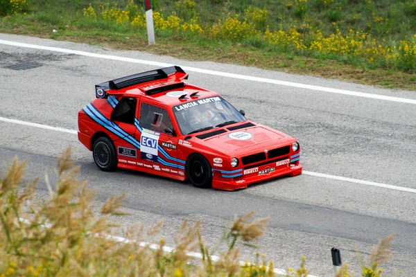 Reggio Emilia Olaszország 2016 Rally Reggio Apennines Free Event Lancia — Stock Fotó