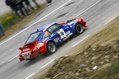 Reggio Emilia, İtalya - 2016 26 06: Reggio Apennines 'in ücretsiz etkinliği Porsche 911. Yüksek kalite fotoğraf