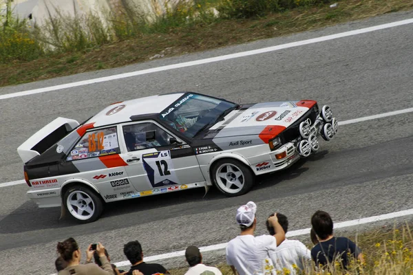 Reggio Emilia Talya 2016 Reggio Apennines Serbest Etkinliği Audi Quattro — Stok fotoğraf