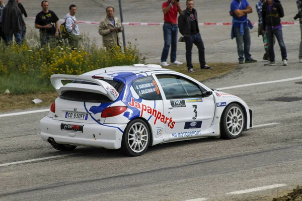 Reggio Emilia Italy 2016 Rally Reggio Apennines Free Event Peugeou — 图库照片