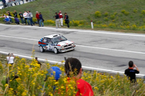 Reggio Emilia Talya 2016 Reggio Apennines Ücretsiz Etkinliği Lancia Delta — Stok fotoğraf