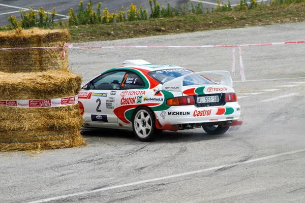 Reggio Emilia Itália 2016 Rally Reggio Apennines Evento Gratuito Toyota — Fotografia de Stock