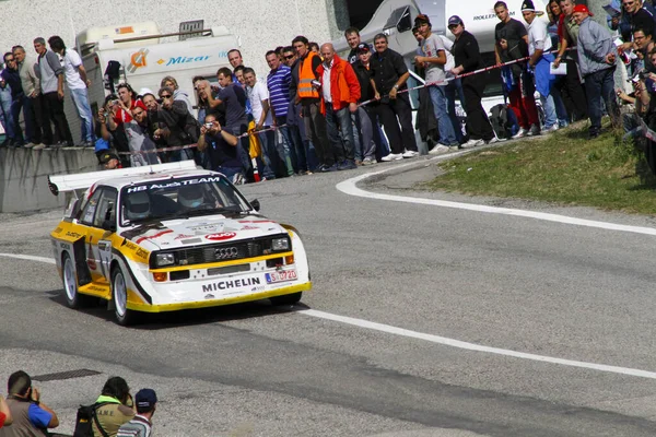 Reggio Emilia Itália 2016 Rally Reggio Apennines Evento Gratuito Audi — Fotografia de Stock