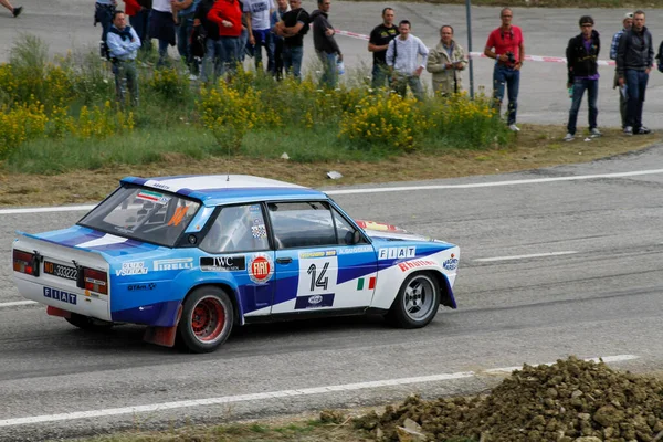 Reggio Emilia Italia 2016 Rally Del Reggio Apeninos Fiat 131 —  Fotos de Stock