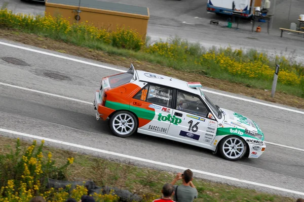 Reggio Emilia Olaszország 2016 Rally Reggio Apennines Free Event Lancia — Stock Fotó