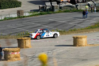 Reggio Emilia, İtalya - 2016 26 06: Reggio Apennines 'in serbest etkinliği BMW M3. Yüksek kalite fotoğraf