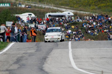 Reggio Emilia, İtalya - 2016 26 06: Reggio Apennines serbest etkinliği Renault R5 GT Turbo. Yüksek kalite fotoğraf