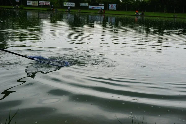 Sportangelsee Italien Gewitter Hochwertiges Foto — Stockfoto