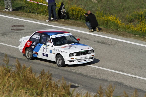 Reggio Emilia Włochy 2016 Rajd Bezpłatnej Imprezy Reggio Apennines Bmw — Zdjęcie stockowe