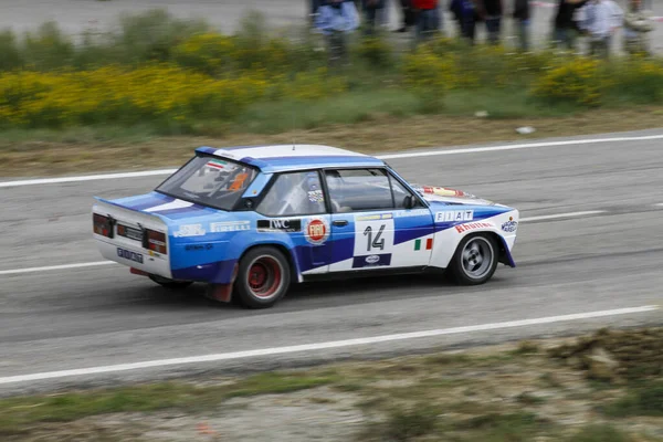 Reggio Emilia Olaszország 2016 Rally Reggio Apennines Free Event Fiat — Stock Fotó