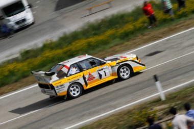 Reggio Emilia, İtalya - 2016 26 06: Reggio Apennines serbest etkinliği Audi Quattro Spor Grubu. B: Yüksek kalite fotoğraf