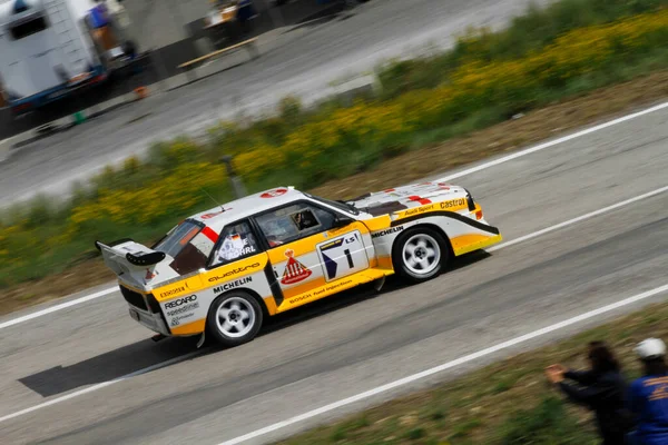 Reggio Emilia Italie 2016 Rallye Des Apennins Audi Quattro Sport — Photo