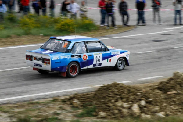 Reggio Emilia Olaszország 2016 Rally Reggio Apennines Free Event Fiat — Stock Fotó