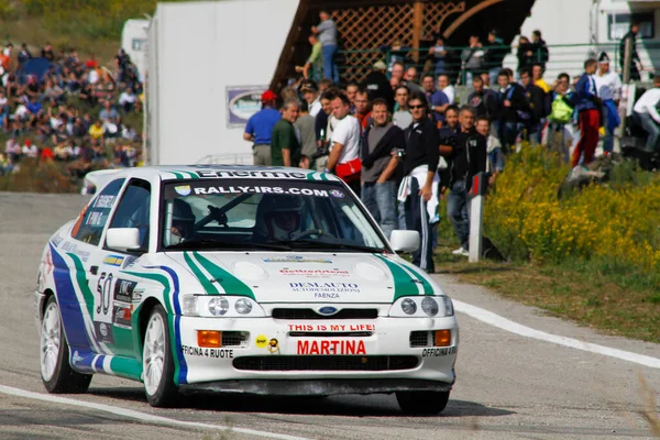 Reggio Emilia Olaszország 2016 Rally Reggio Apennines Ingyenes Esemény Ford — Stock Fotó