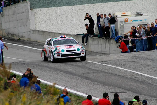 Reggio Emilia Itália 2016 Rally Reggio Apennines Evento Gratuito Toyota — Fotografia de Stock