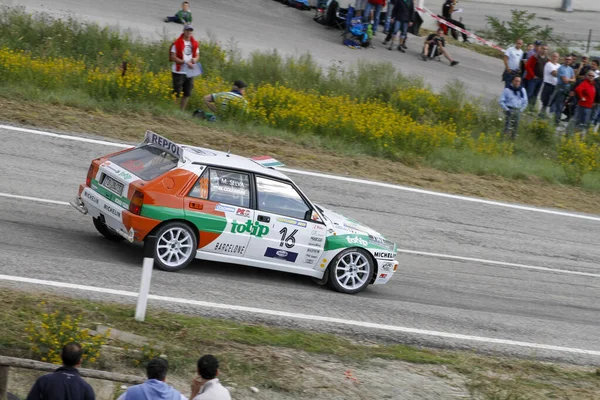 Reggio Emilia Talya 2016 Reggio Apennines Ücretsiz Etkinliği Lancia Delta — Stok fotoğraf