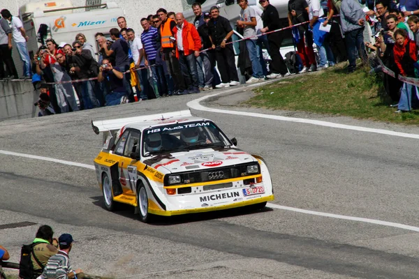 Reggio Emilia Olaszország 2016 Rally Reggio Apennines Free Event Audi — Stock Fotó