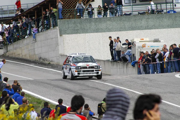 Реджо Эмилия Италия 2016 Rally Reggio Apennines Free Event Lancia — стоковое фото