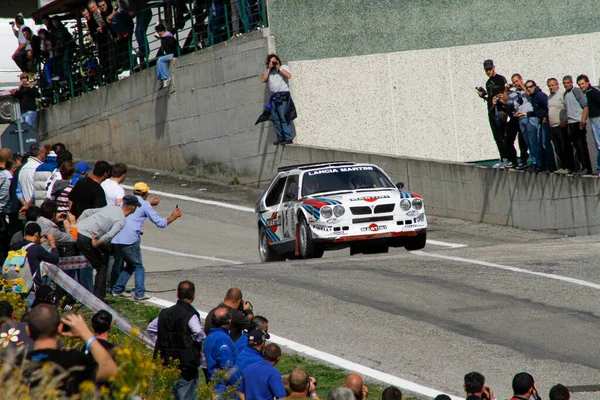 Реджо Эмилия Италия 2016 Rally Reggio Apennines Free Event Lancia — стоковое фото