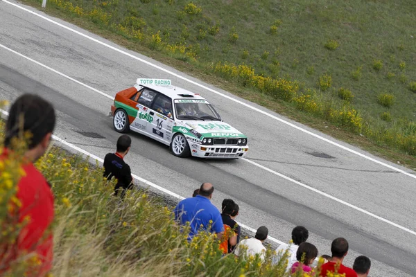 Reggio Emilia Talya 2016 Reggio Apennines Ücretsiz Etkinliği Lancia Delta — Stok fotoğraf