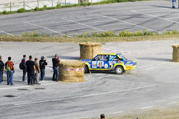 Реджо Эмилия Италия 2016 Rally Reggio Apennines Free Event Fiat — стоковое фото